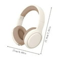 thumbnail image 3 of Intelligent Noise Reduction Over Ear Wireless Bluetooth Headphones, HiFi Sound, 30H Battery Life, AUX Cable, Bluetooth 5.3, 40mm Moving Coil Unit, Foldable, Support Wired Wireless Modes, for Games, 3 of 7