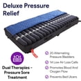 thumbnail image 2 of Proheal Bariatric Low Air Loss Alternating Pressure Air Mattress with Pump & Dual Compressor Stages I-IV - 48" x 80" x 10", 2 of 7