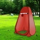 thumbnail image 3 of Tienda de campaña portátil para privacidad, baño móvil, pesca, senderismo, picnic, barbacoa, ducha, toldo rojo, 3 of 6