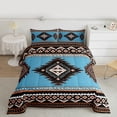 thumbnail image 2 of Manfei Bohemian Aztec Bedding Comforter Set 2pcs for Children Teens Adults,Exotic Style Twin Comforter Sets Microfiber,Hippie Tribal Breathable Bedding Set,Ultra Soft Home Decor,Reversible, 2 of 8