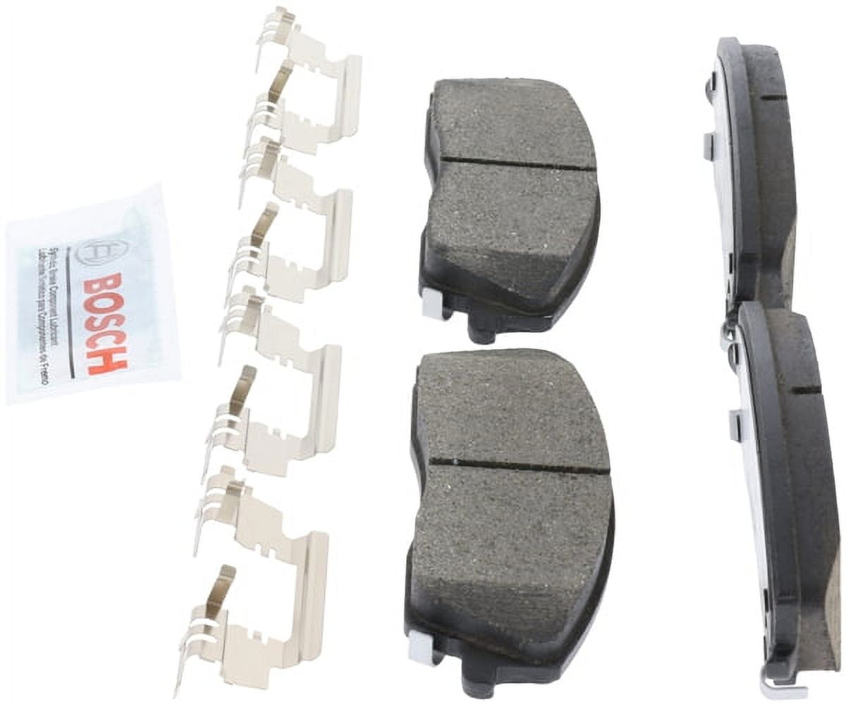 Bosch Quiet Cast Ceramic w/Hardware Brake Pad Set, and Shims Fits select: 2005-2006 CHRYSLER 300C, 2006-2013 DODGE CHARGER
