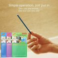 thumbnail image 2 of 36 Pieces Drain Cleaning Sticks Sani Sticks Cleaning Stick Drain Enzyme Cleaner Decontamination Rod Pipeline Bathtub Pipe Cleaner, 2 of 5