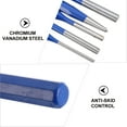 thumbnail image 5 of SHINYPASING 5Pcs Precision Heat Treated Center Hole Punch Pin Punch Cylindrical for Metal Working Tool, 5 of 8