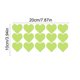 thumbnail image 3 of Pegatinas de Pared con Forma de Corazón Que Brillan En La Oscuridad | Calcomanías Fluorescentes de Pvc para Dormitorio y Sala de Estar | Vinilos Decorativos Románticos con Luces para San Valentín | F, 3 of 6