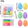 thumbnail image 2 of Easter Savings! PRETXORVE Easter Eggs, Easter DIY Hand-painted Eggss Set Unique Cartoons Bunny Simulation Eggss Children's Coloring and Painting Gifts, 2 of 6