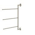 thumbnail image 2 of Prestige Monte Carlo Collection 3 Swing Arm Vertical 28-in Towel Bar in Satin Nickel, 2 of 2