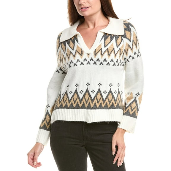 CeCe womens  Boxy Sweater, xs, White