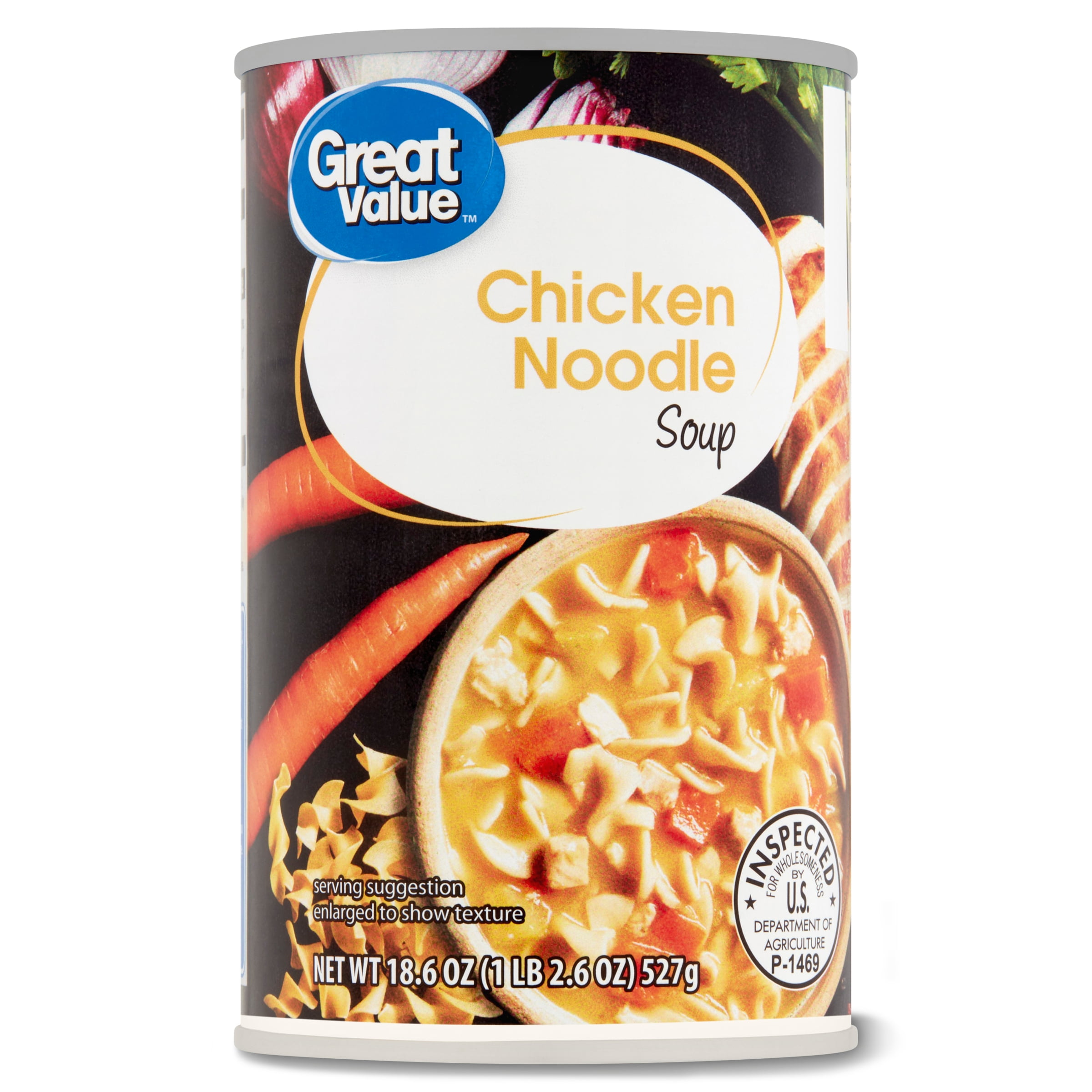 Great Value Chicken Noodle Soup, 18.6 oz