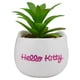 thumbnail image 4 of Maceta Decorativa de Cerámica con Planta Artificial, Kitty Cabeza, Colección Sanrio, 4 of 4