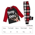 thumbnail image 5 of Conjunto de pijama de reno feliz Navidad, 5 of 5