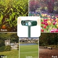 thumbnail image 5 of Animal Repeller Ultrasonic Solar Power Outdoor Pest Cat Mice Sensor PIR Portable Repeller for Home Garden, 5 of 8