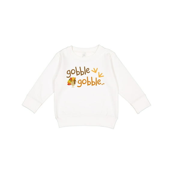 Inktastic Gobble Gobble Thanksgiving Toddler Sweatshirt