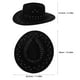 thumbnail image 4 of Sombrero de vaquero para niños Fiesta temática Sombrero de vaquero Sombrero de vestir Sombrero occidental Sombrero de fiesta divertido, 4 of 4