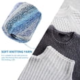 thumbnail image 2 of KONTONTY 2 Rouleaux Fil à Crocheter Coton Fait Main Multi Tissage pour Amateurs d'Artisanat, 2 of 8