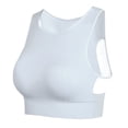 thumbnail image 2 of Female Mesh Stitching Sports Bras Shake Proof Quick Dry Fitness Yoga Bra Tops, 2 of 5