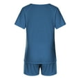 thumbnail image 5 of Aloohaidyvio Tops for Women ,Fashion Women Casual Tops Nightwear Shorts Sleepwear Sets, 5 of 5