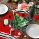 thumbnail image 4 of Camino de mesa navideño, para cena familiar de Nochebuena/fiesta navideña/eventos/decoración de cocina, 4 of 5