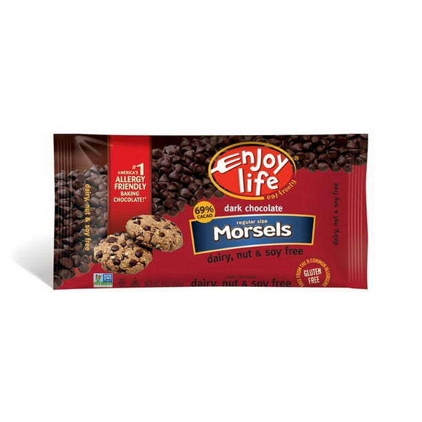 Enjoy Life F10213W Dark Chocolate Morsels Baking Chocolate Walmart