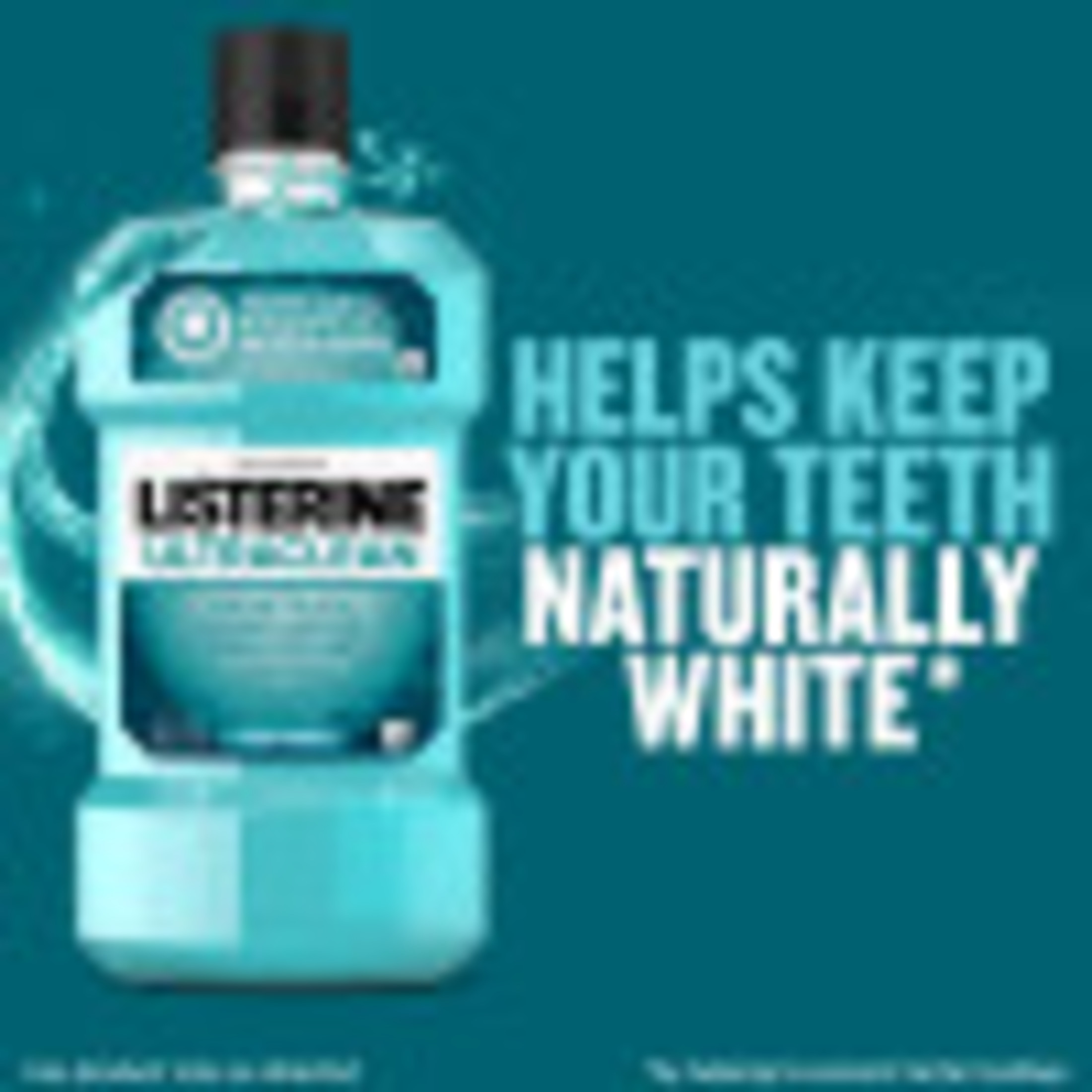 Listerine Ultraclean Antiseptic Mouthwash, Oral Care for Gingivitis, Cool Mint, 1 L - image 4 of 10