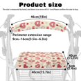 thumbnail image 6 of HELLHERO Happy Valentine's Day Fall Rollator Seat Back Cover Dust Proof Removable Reusable Seat and Backrest Covers & Stretchable Material for Elder, 6 of 7