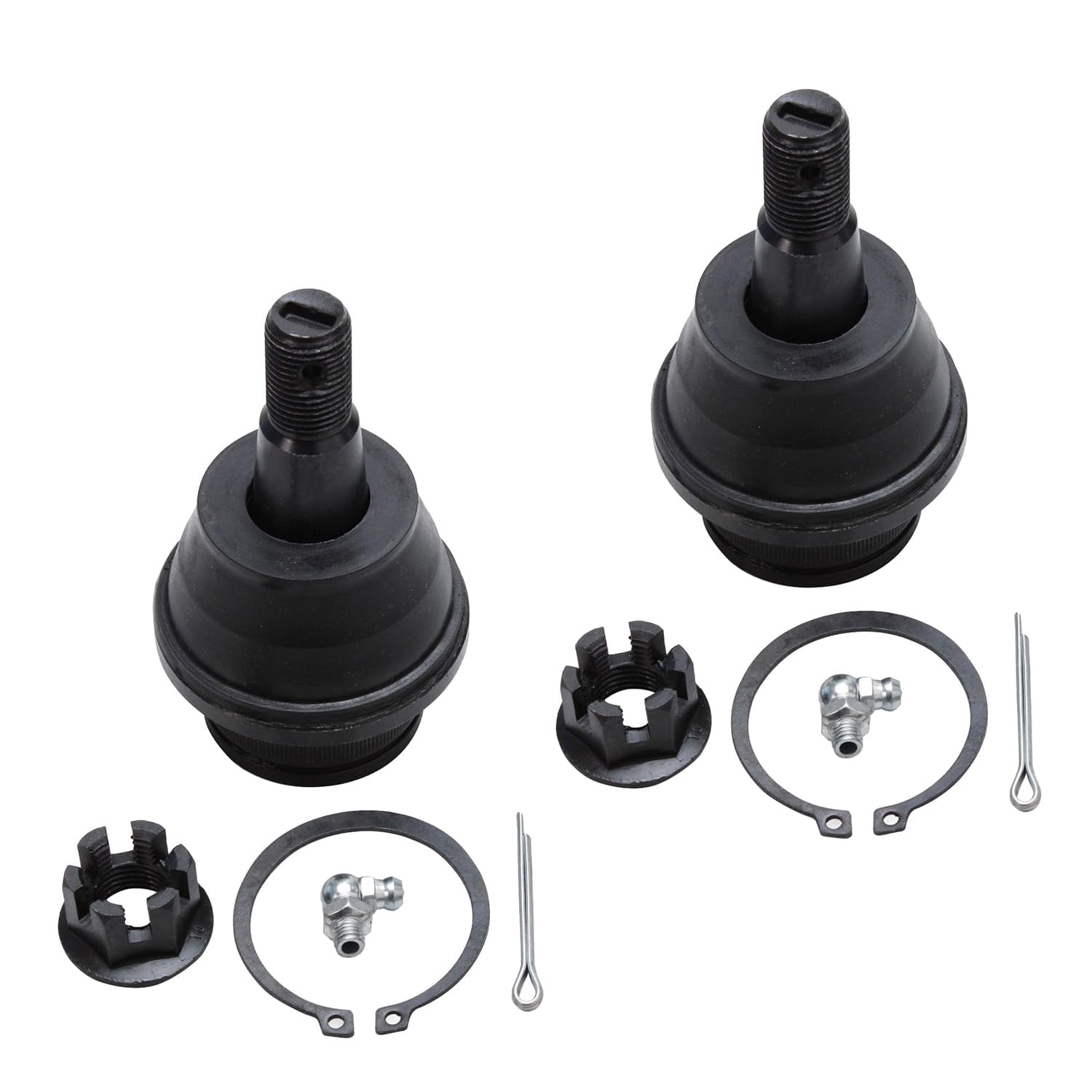 Detroit Axle - Front Wheel Hubs CV Axles Upper Control Arms Suspension Kit Replacement for Chevy Tahoe GMC Yukon XL 1500