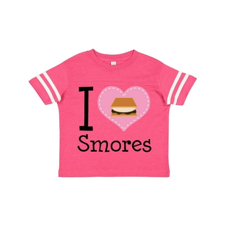 

Inktastic I Love Smores Gift Toddler Toddler Girl T-Shirt