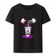 thumbnail image 1 of Camiseta con estampado de Purple Drink camisa holgada con estampado de color negro Freak Jurney estilo creativo Hipster Koszulki, 1 of 7