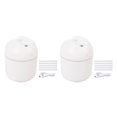 thumbnail image 2 of QualitChoice Bedroom Desk LED Humidifier 250ml Essential Oil Air Diffuser Portable Mist Sprayer Personal Household Supplies White 5 Sticks 2Set, 2 of 6