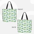 thumbnail image 2 of Balery St. Patrick's Day rainbows Bolsa de Mano para Mujeres con Cremallera, Bolsa de Gimnasio con Compartimentos, Bolsa para Laptop, Bolsa para Trabajo, 2 of 7