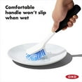 thumbnail image 2 of OXO Good Grips Dish Brush, White/Black, 1EA, 2 of 3