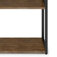 thumbnail image 6 of Pemberly Row SOLID ACACIA WOOD 30 inch Wide Bookcase - Rustic Natural Aged Brown, 6 of 8