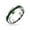 Green, variant on Womens Channel Set Crystal Eternity Band Ring Stainless Steel 6MM