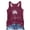 Purple, variant on Womens Coconut Tree Tank Tops Summer Crew Neck Sleeveless Top Hawaii Tropical Print Shirts Beach Vacation Holiday Wear Apparel