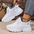 thumbnail image 6 of YLYL Womens Winter Sneakers Fur Lined Lace up Non Slip Warm Comfortable Outdoor Walking Shoes, 6 of 9