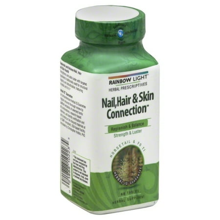 60 Tabs Naturally Vitamins - Rainbow Light Nail, Hair & Skin Connection™ 60 Tab
