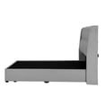 thumbnail image 3 of Recámara King Size Becca Plata con Cabecera + Box Base Cama, 3 of 8