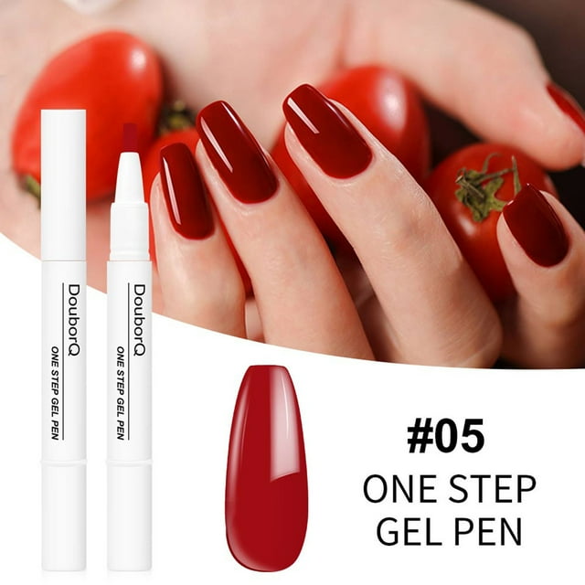 PVCS 18 Colors Soft And Refreshing Nail Polish Pen Nail Polish Glue 2ml