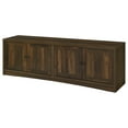thumbnail image 6 of Laughlin 3-piece Entertainment Center TV Stand Dark Pine, 6 of 19