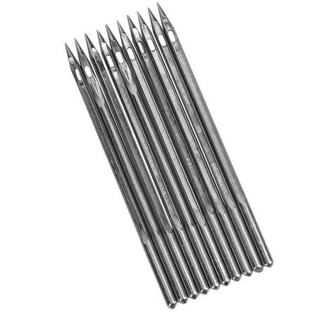 

Big sale 10 Pcs Silver Stainless Steel Shoe Repairing Machine Tool Needle Pack (SL-26)
