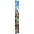 thumbnail image 6 of Oriental Furniture 6 ft. Tall Double Sided Coastal Village Canvas Room Divider, 6 of 6