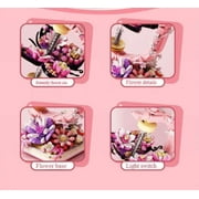 Eclytyku Butterfly Globe Building Set for Adults – Rotatable Globe Display with Dual Illumination Modes, Perfect for Home, Office, and Educational Decor (657PCS)