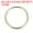 Gold, variant on Uxcell Metal O Rings, Electroplated Zinc Alloy O Ring Buckle Seamless Welded Round Rings for Bag Purse Belts Silver 1.2"