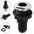 thumbnail image 5 of Hose Hose Connector Accessory Thru Hull Fitting For Boat Yacht Drainage 3/4In Mingyqi, 5 of 5