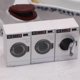 thumbnail image 4 of Dollhouse Washing Machine 1/12 Scale Miniature Laundry Room Furniture Washer, 4 of 4