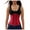 Wine, variant on POIUYTR Corset Womens Overbust Lace Up Waist Cincher Boned Bustier Bodyshaper Crop Tops