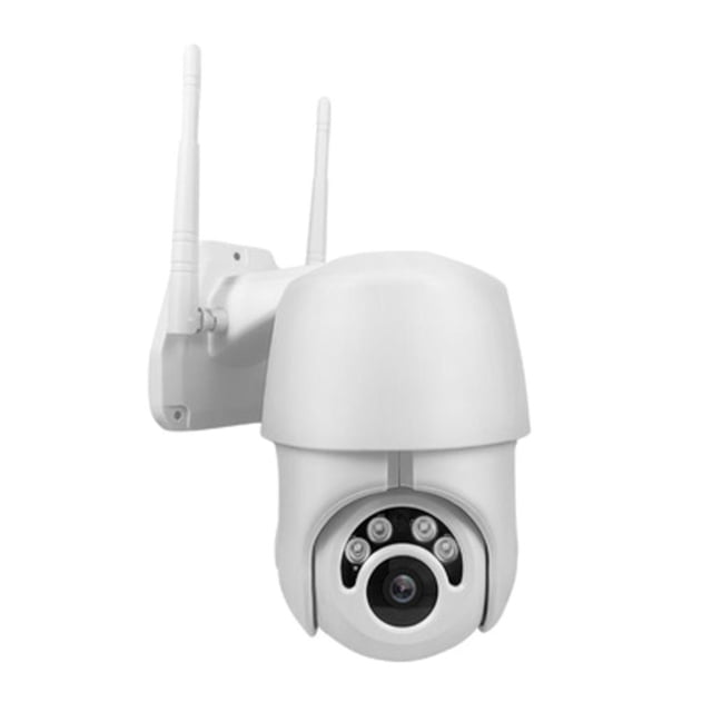 Cámara De Seguridad Inalámbrica 1080P Wifi Cmos Sensor Inteligente Ip66 Monitor De Cámara De Vigilancia De Rotación Multiángulo A Prueba De Agua Para Interiores Y Exteriores Guardurnaity AF001083-02