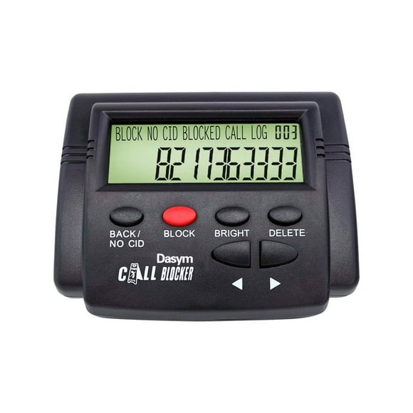 HAOAN Call Blocker for Landline Phones Telephone 2000 Caller ID Box Blocking One Touch Number Block Device Block Unwanted Robocalls and Nuisance Calls