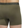 thumbnail image 3 of Men's adidas 3-pack Microfiber Trunks Color: Olive Strata Green Size: XL, 3 of 4