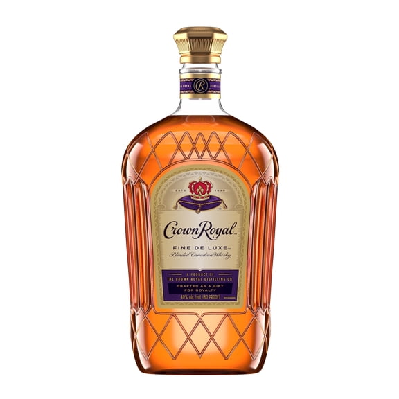 Crown Royal Fine De Luxe Blended Canadian Whisky, 1.75 L, 40% ABV