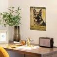 thumbnail image 4 of 12x8 inches Beware of Dog Signs for Fence, Warning Tin Sign "MY GERMAN SHEPHERD HAS ATTITUDE", Home Kitchen Farm Garden Garage Wall Decor, 4 of 7